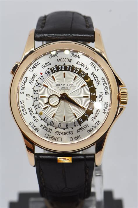 patek philippe world time rose gold price|Patek Philippe Full Set 2007 World Time Ref. 5130R Rose Gold .